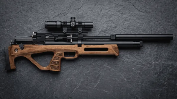 Фото Пневматическая винтовка Jager SP Bullpup 6.35 мм 590 мм (полигонал AP, передний взвод) в интернет-магазине Nickhunter